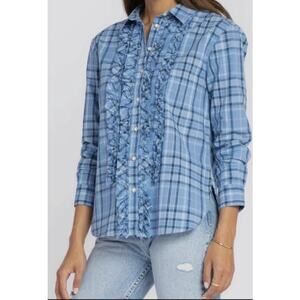 ANTHROPOLOGIE Pilcro Plaid Button Up // XS